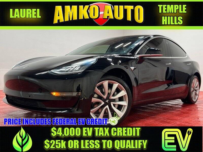 2019 Tesla Model 3 Standard Range Plus — Sedan — 69,135 mi — Laurel, MD