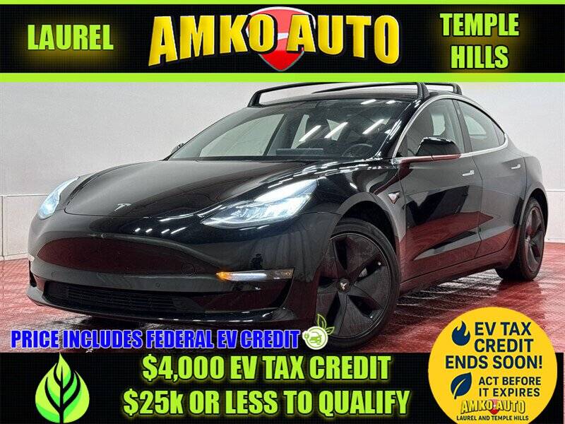 2019 Tesla Model 3 Standard Range Plus — Sedan — 99,217 mi — Laurel, MD