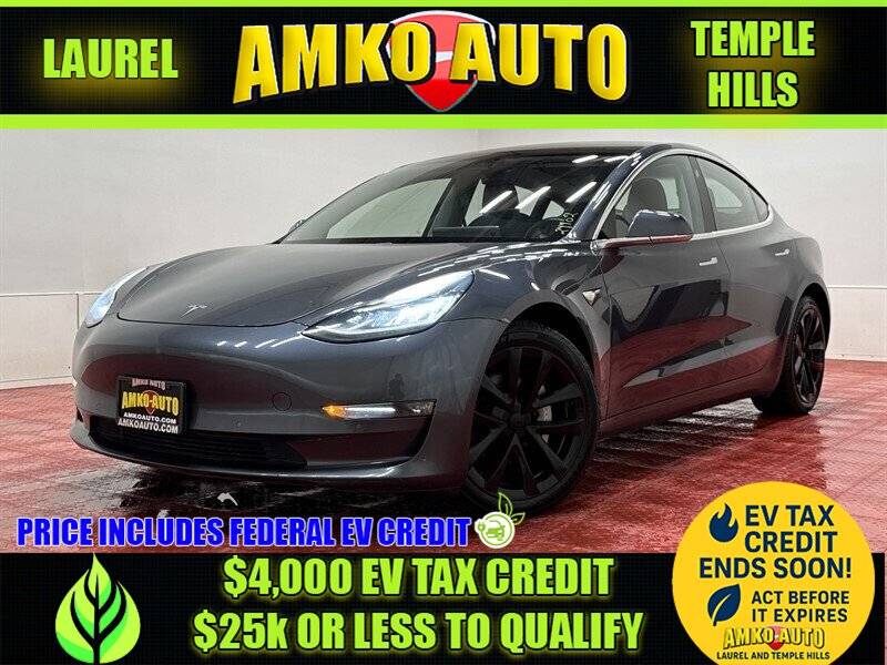 2018 Tesla Model 3 Long Range — Sedan — 135,344 mi — Laurel, MD
