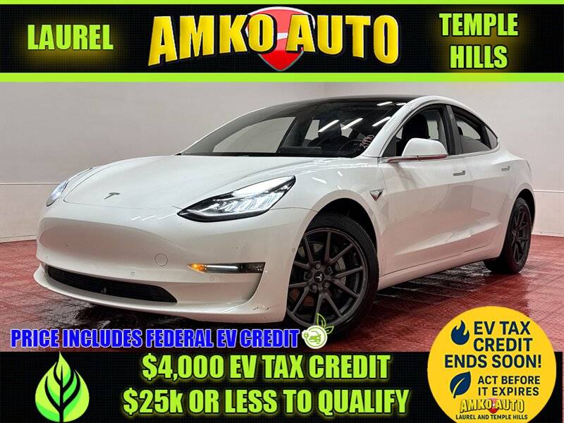 2019 Tesla Model 3 Standard Range — Sedan — 83,318 mi — Laurel, MD