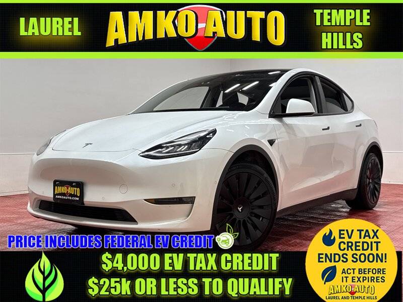 2020 Tesla Model Y Long Range — SUV — 101,906 mi — Laurel, MD