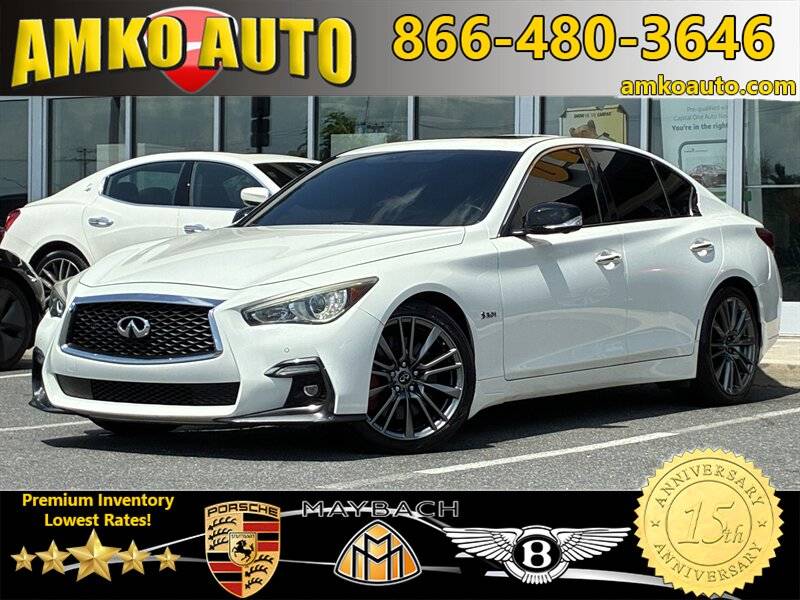 2018 INFINITI Q50 RED SPORT 400 — Sedan — 89,663 mi — Laurel, MD