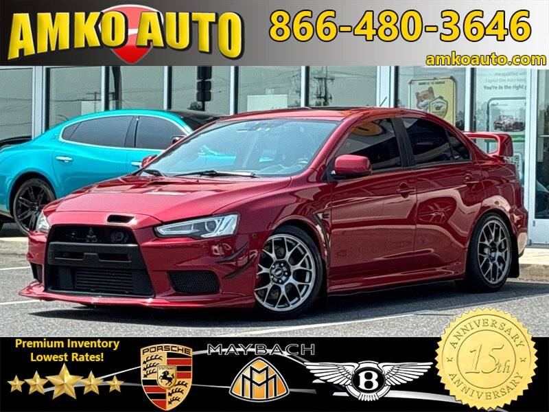 2013 Mitsubishi Lancer Evolution MR — Sedan — 117,399 mi — Laurel, MD