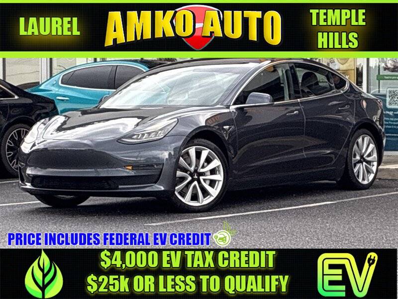 2018 Tesla Model 3 Long Range — Sedan — 53,039 mi — Laurel, MD
