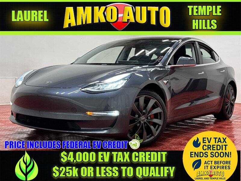 2019 Tesla Model 3 Performance — Sedan — 119,715 mi — Laurel, MD