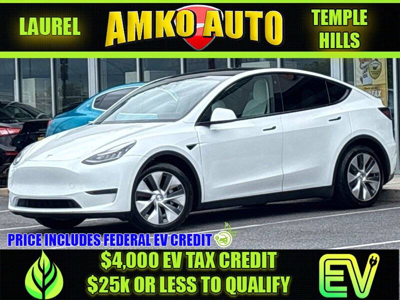 2021 Tesla Model Y Long Range — SUV — 124,437 mi — Laurel, MD