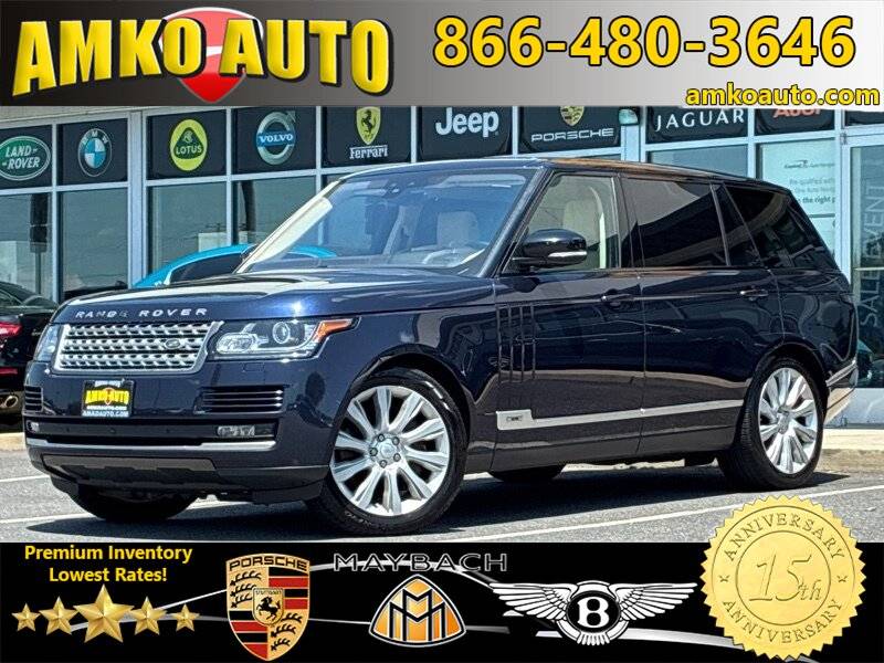 2017 Land Rover Range Rover Supercharged — SUV — 134,158 mi — Laurel, MD