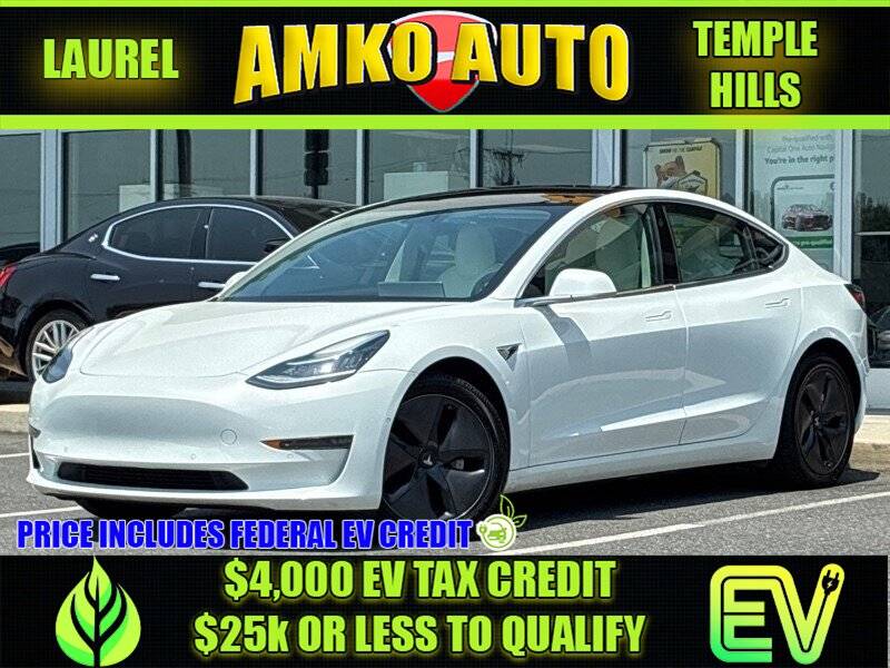 2018 Tesla Model 3 Long Range — Sedan — 120,649 mi — Laurel, MD