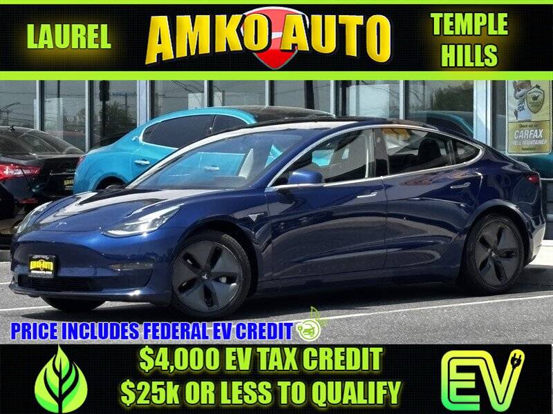 2018 Tesla Model 3 Long Range — Sedan — 98,371 mi — Laurel, MD