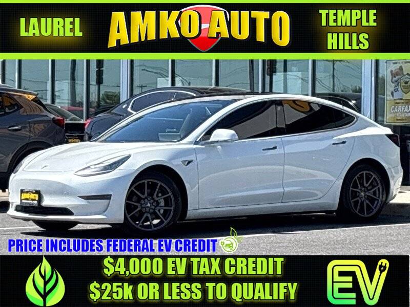 2020 Tesla Model 3 Long Range — Sedan — 121,095 mi — Laurel, MD