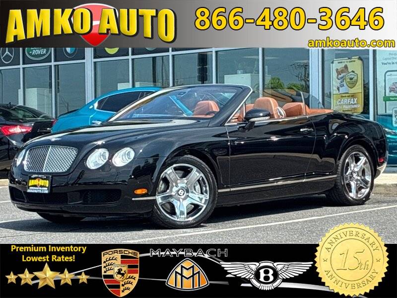 2008 Bentley Continental GT W12 — Convertible — 54,485 mi — Laurel, MD