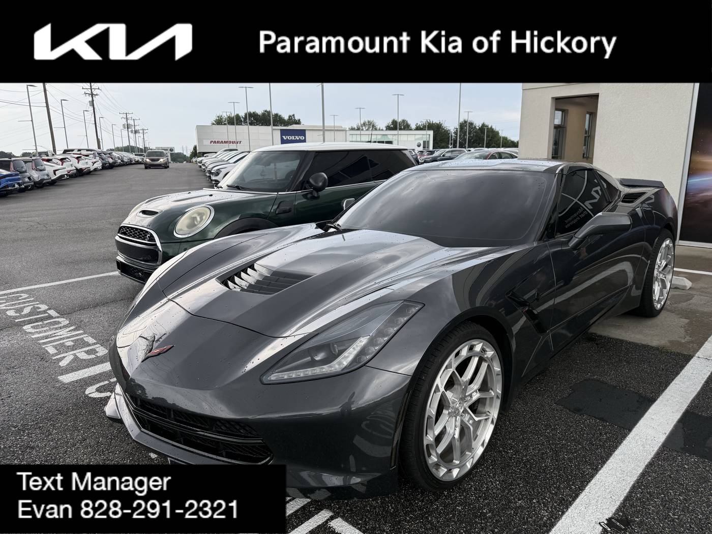 2017 Chevrolet Corvette Z51 1LT — Coupe — 56,799 mi — Hickory, NC