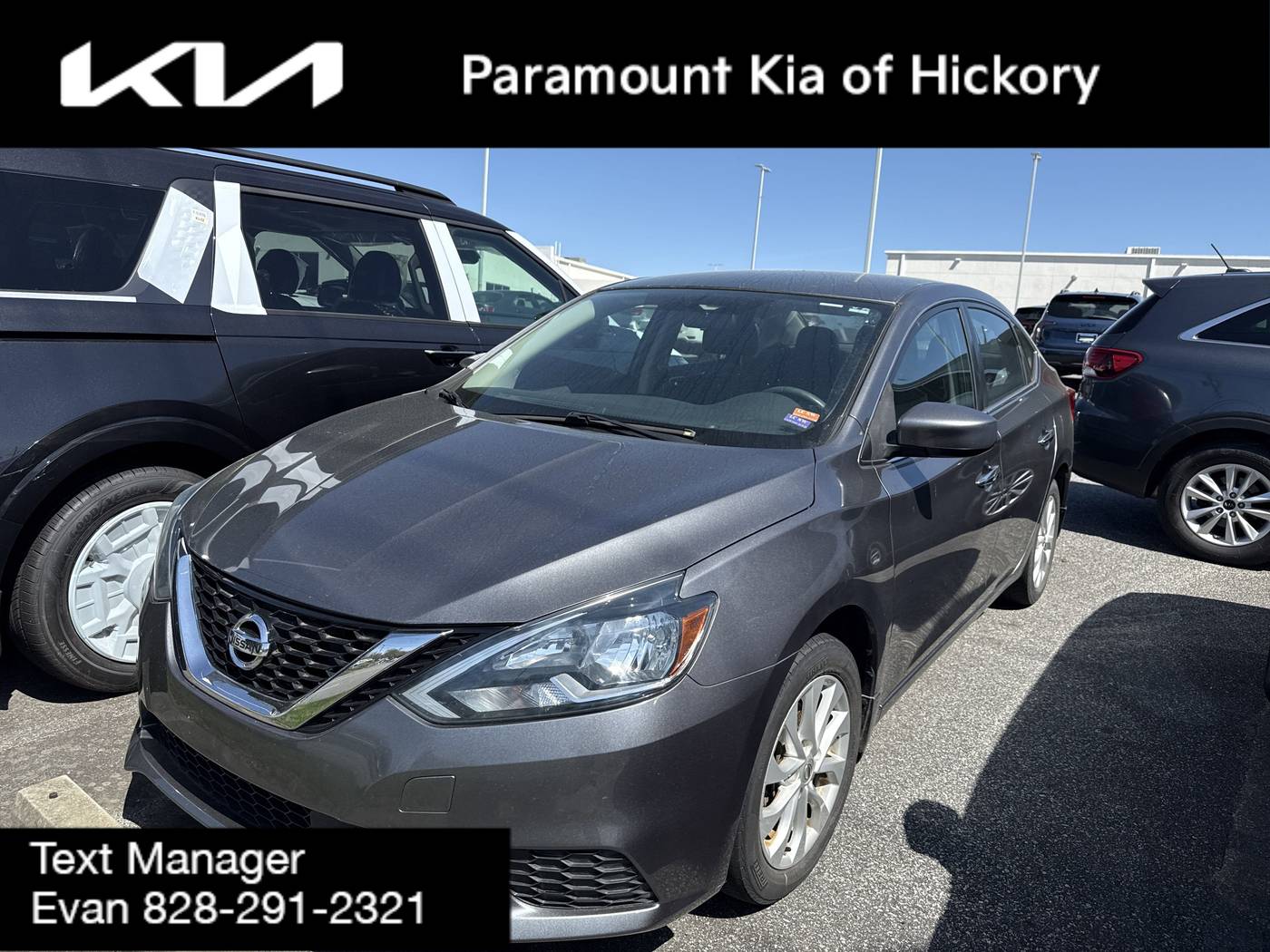 2018 Nissan Sentra SV — Sedan — 79,520 mi — Hickory, NC
