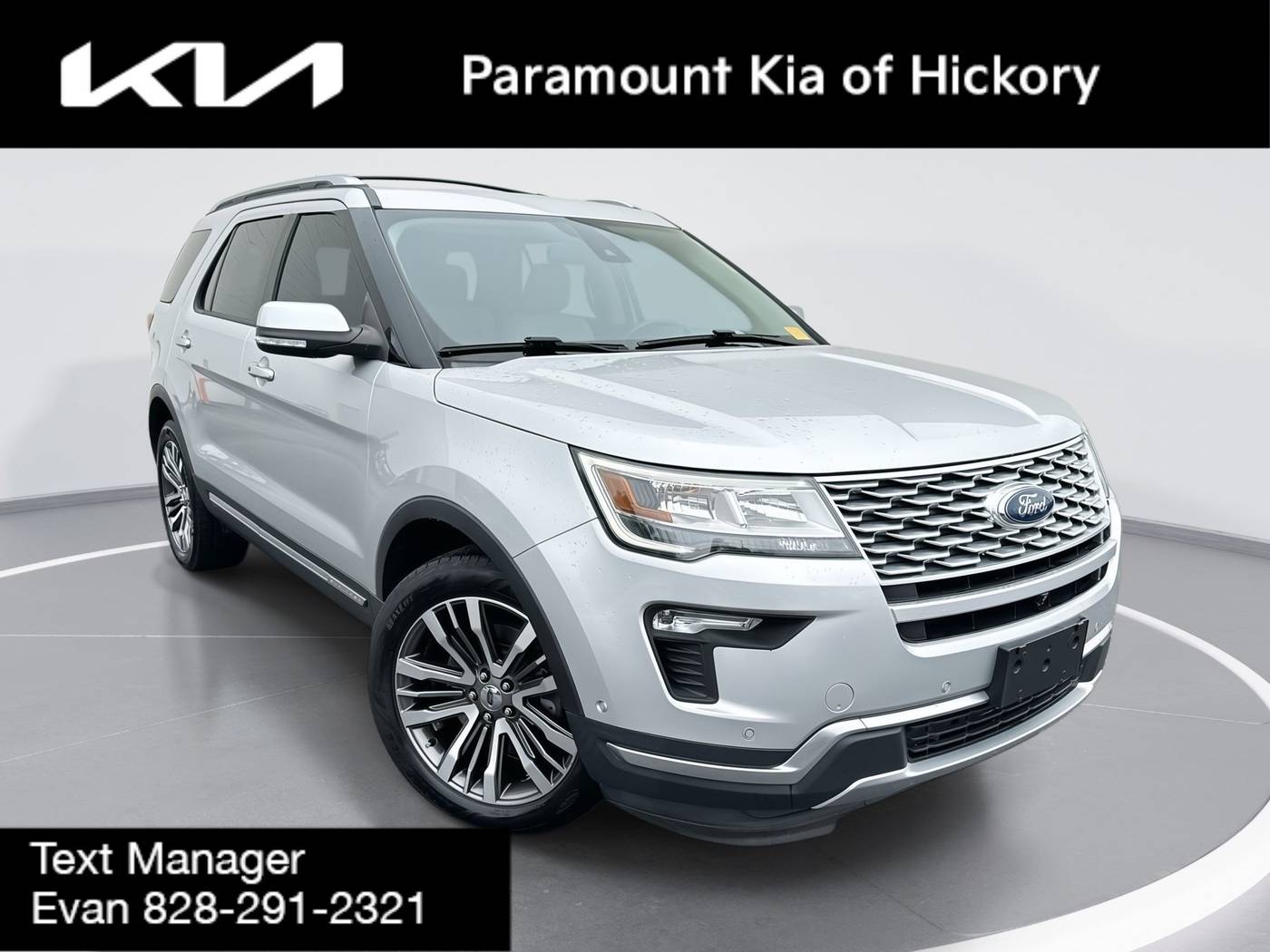 2019 Ford Explorer Platinum — SUV — 71,816 mi — Hickory, NC