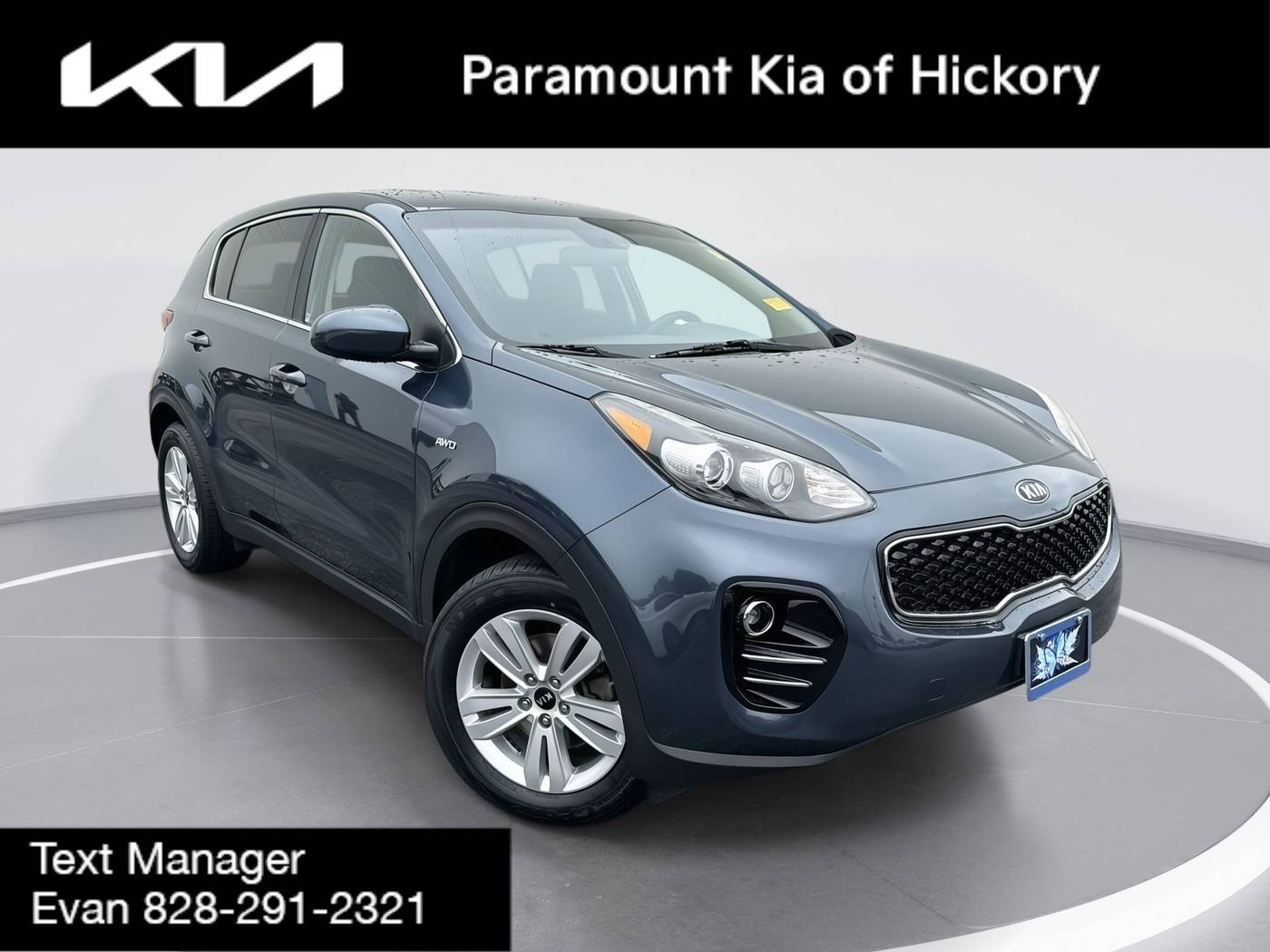 2017 Kia Sportage LX — SUV — 65,471 mi — Hickory, NC