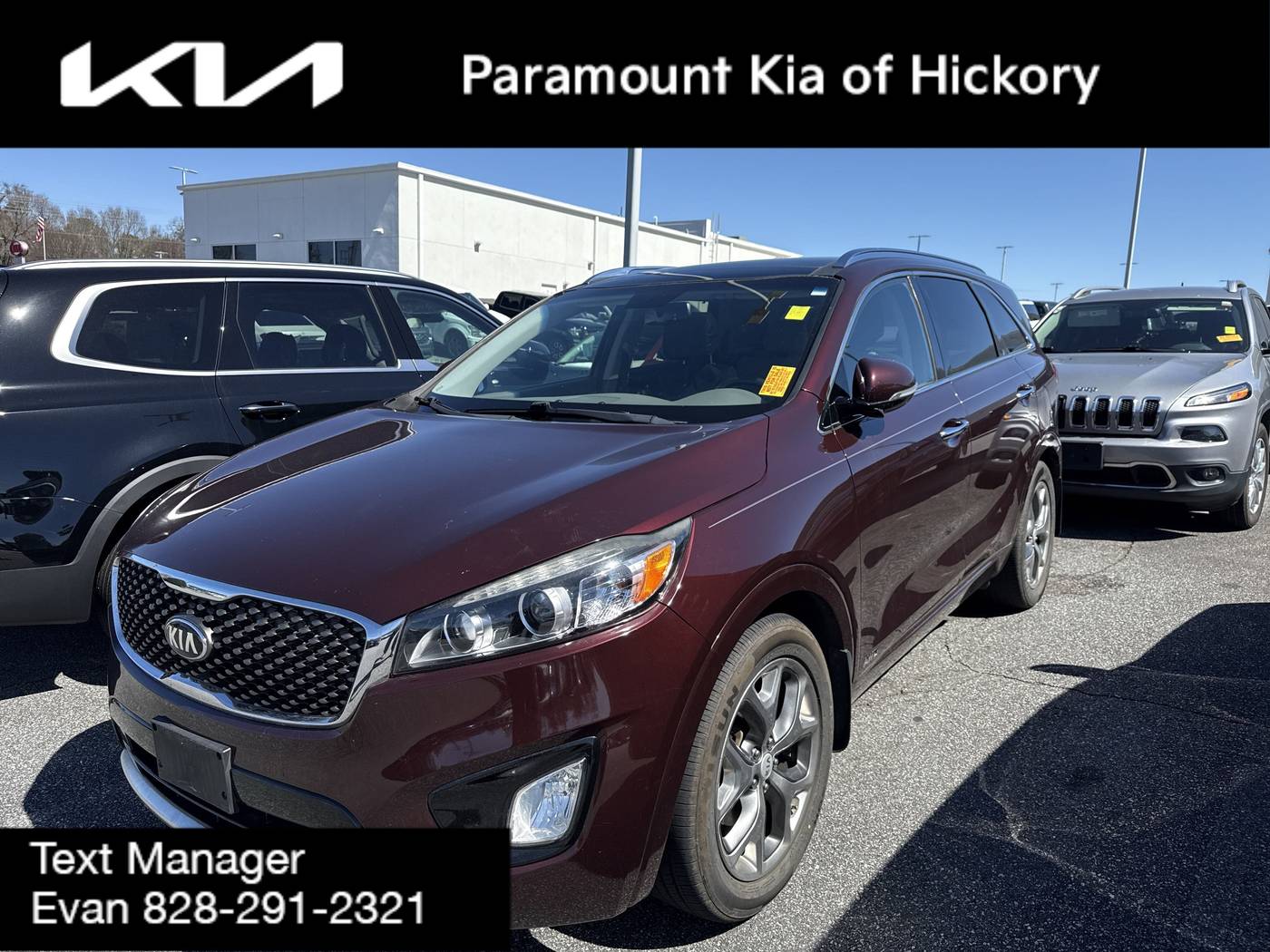 2017 Kia Sorento SX V6 — SUV — 89,368 mi — Hickory, NC