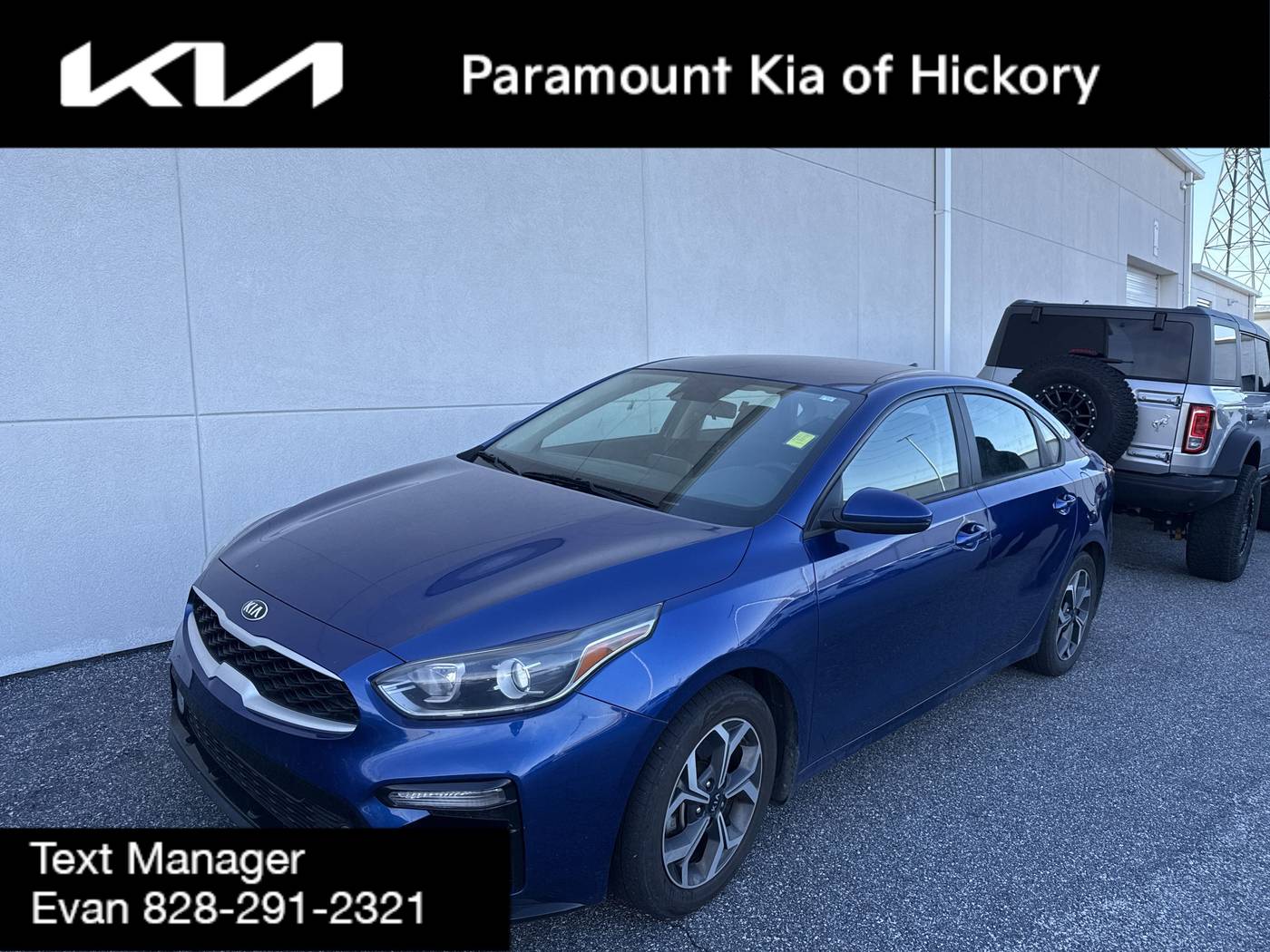 2020 Kia Forte LXS — Sedan — 109,610 mi — Hickory, NC