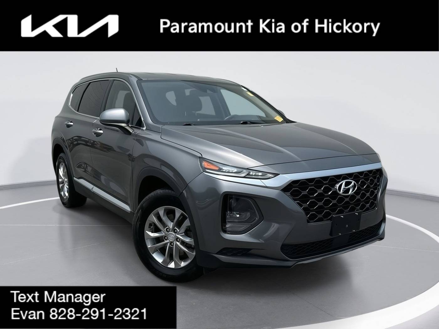 2019 Hyundai Santa Fe SE — SUV — 124,210 mi — Hickory, NC