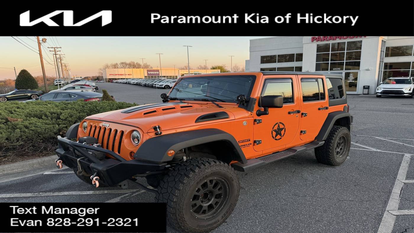 2012 Jeep Wrangler Sport — SUV — 99,579 mi — Hickory, NC