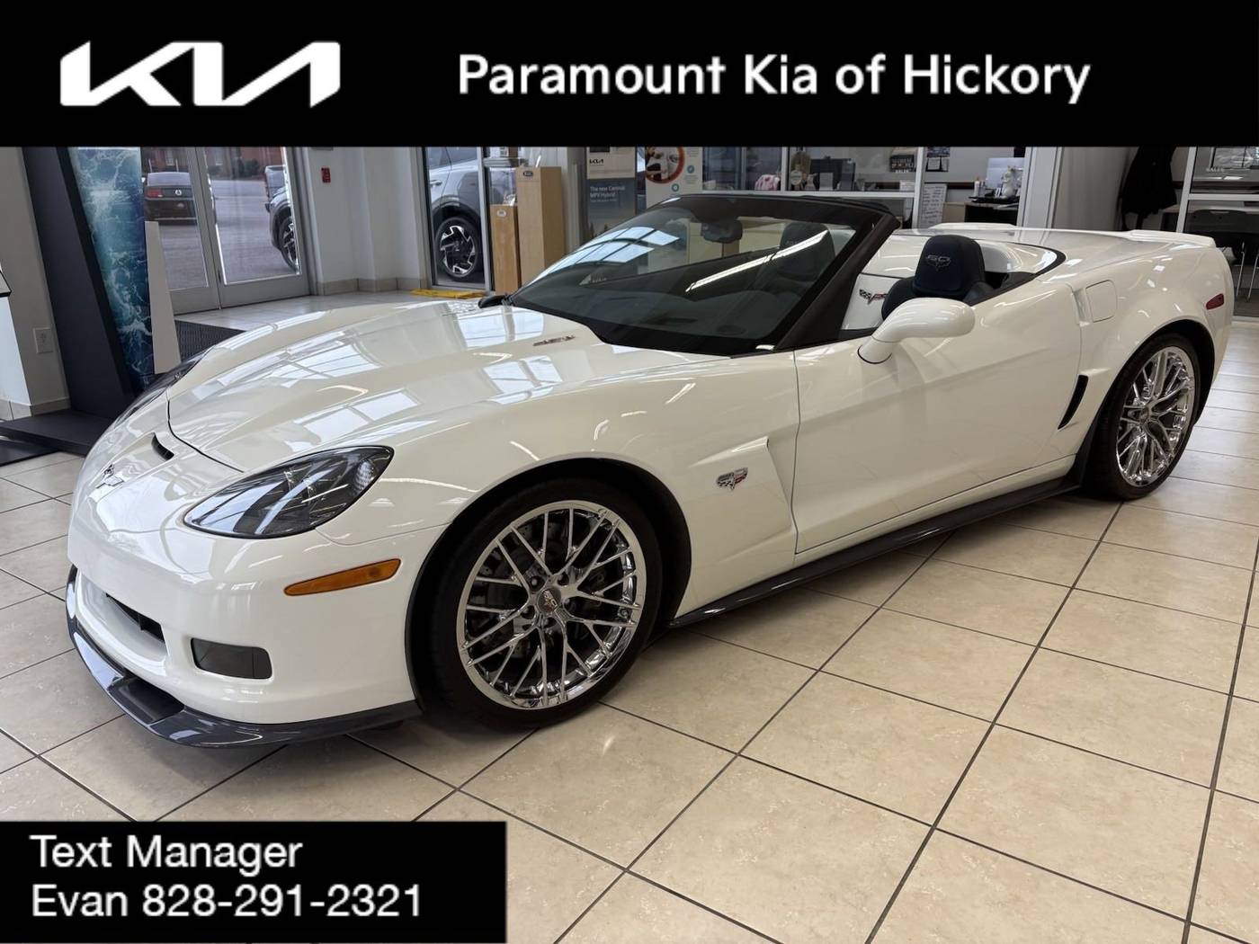 2013 Chevrolet Corvette 427 — Convertible — 4,239 mi — Hickory, NC