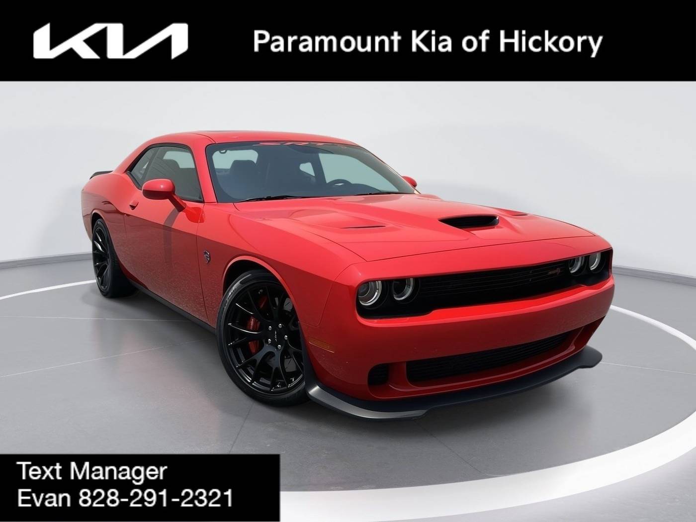 2016 Dodge Challenger SRT Hellcat — Coupe — 6,200 mi — Hickory, NC
