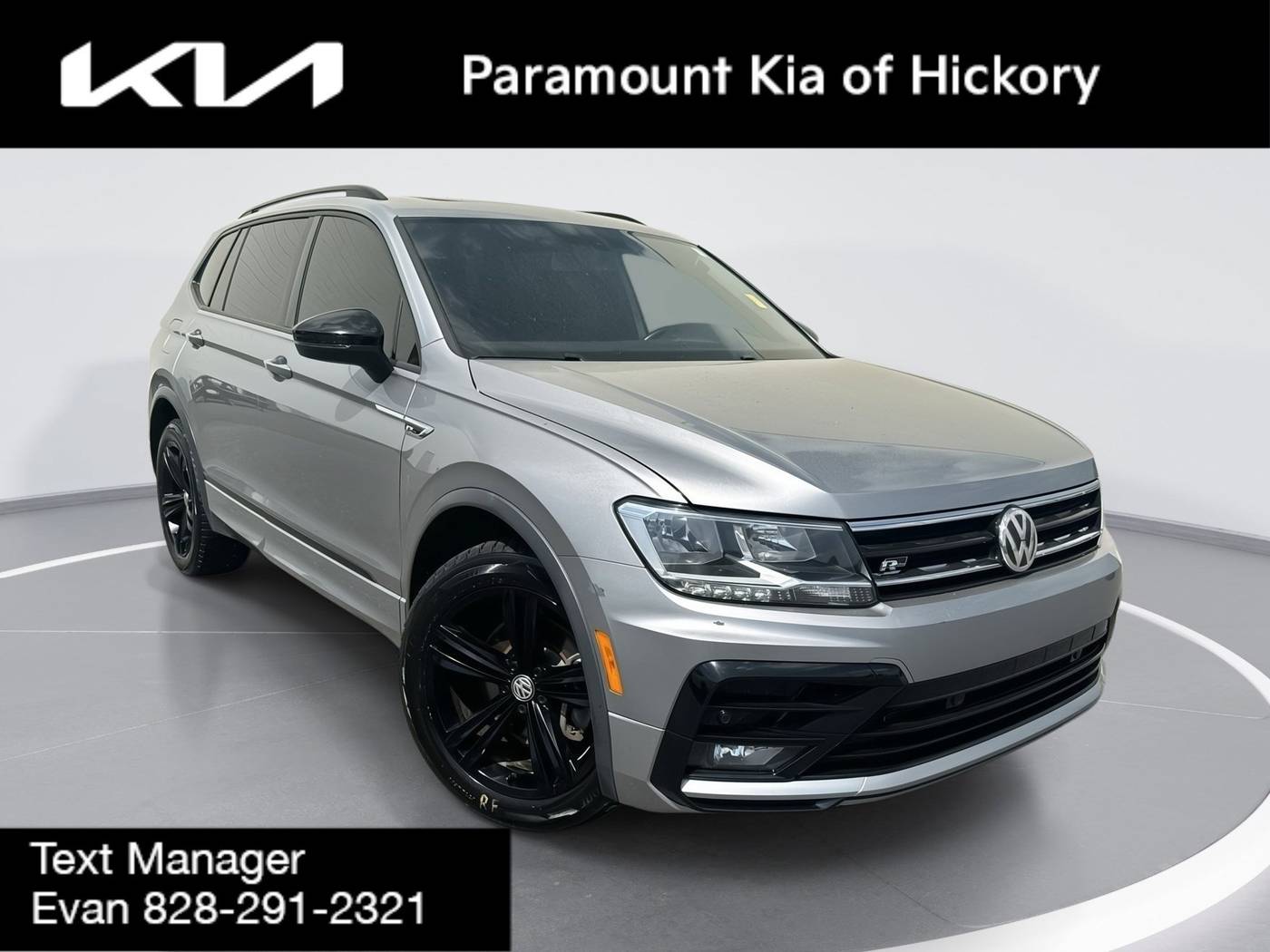 2019 Volkswagen Tiguan SEL R-Line Jet-Black — SUV — 114,059 mi — Hickory, NC