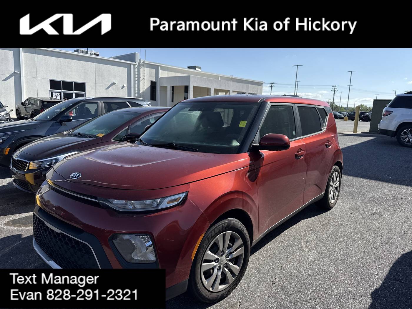 2020 Kia Soul LX — Hatchback — 97,185 mi — Hickory, NC