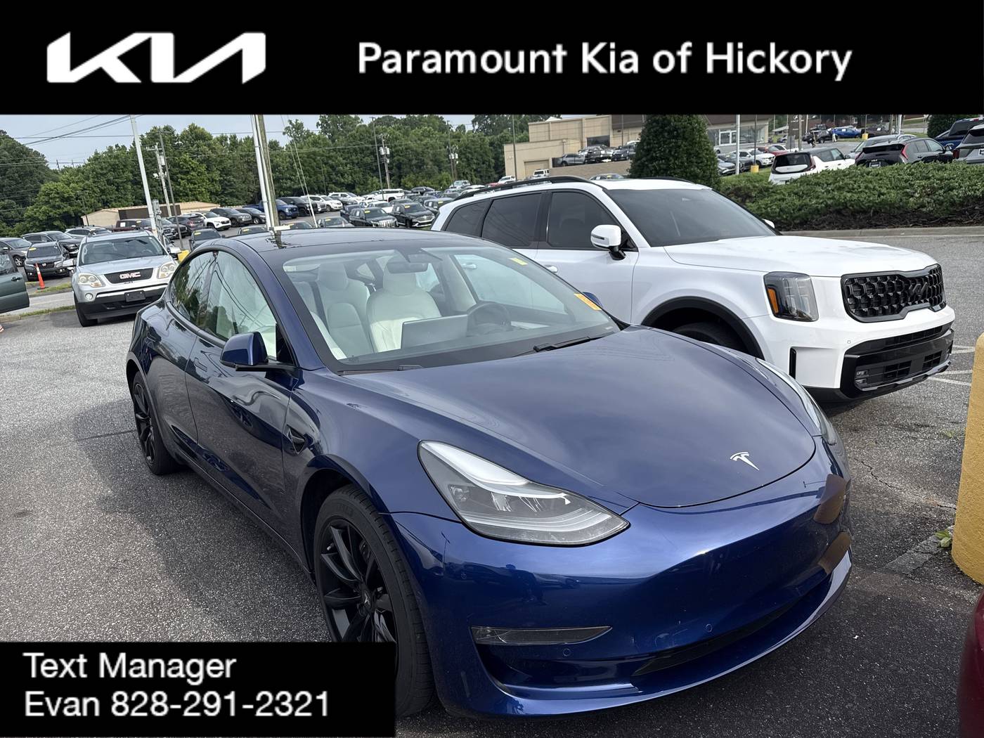 2021 Tesla Model 3 Long Range — Sedan — 71,094 mi — Hickory, NC