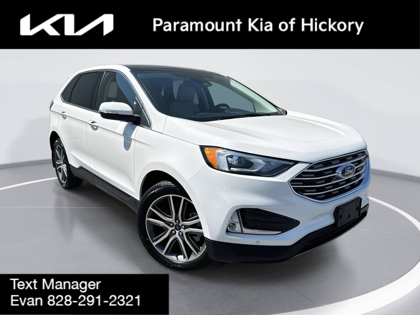 2021 Ford Edge Titanium — SUV — 52,015 mi — Hickory, NC