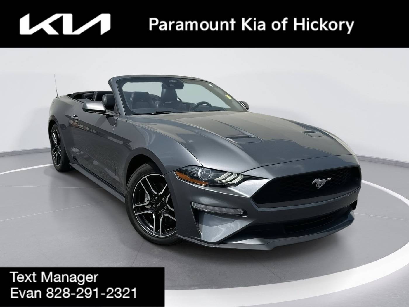 2022 Ford Mustang EcoBoost Premium — Convertible — 64,660 mi — Hickory, NC