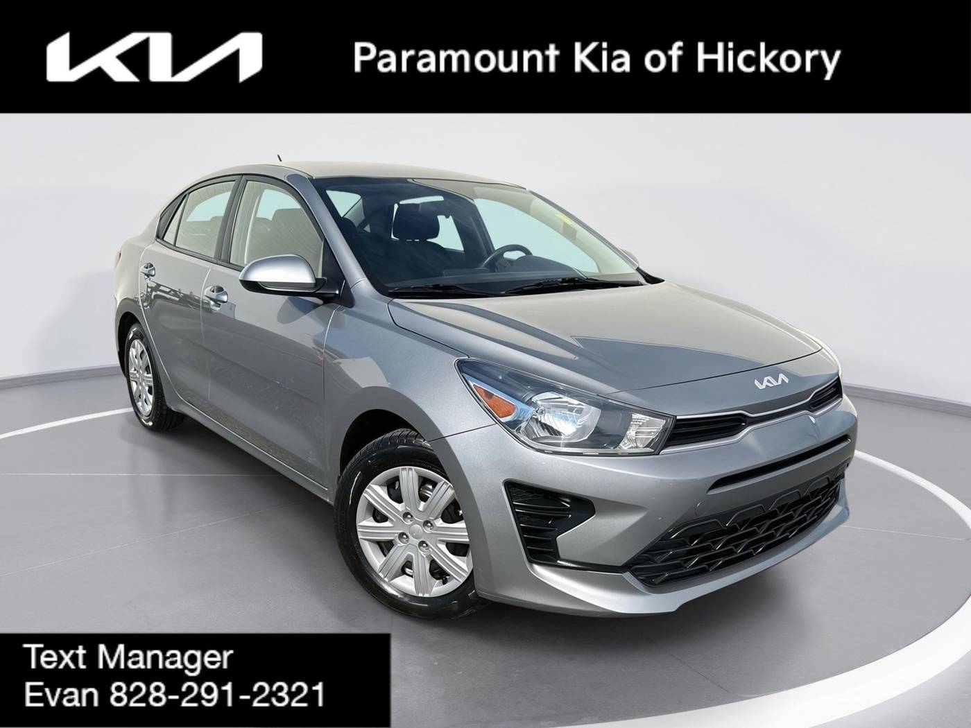 2022 Kia Rio S — Sedan — 30,830 mi — Hickory, NC
