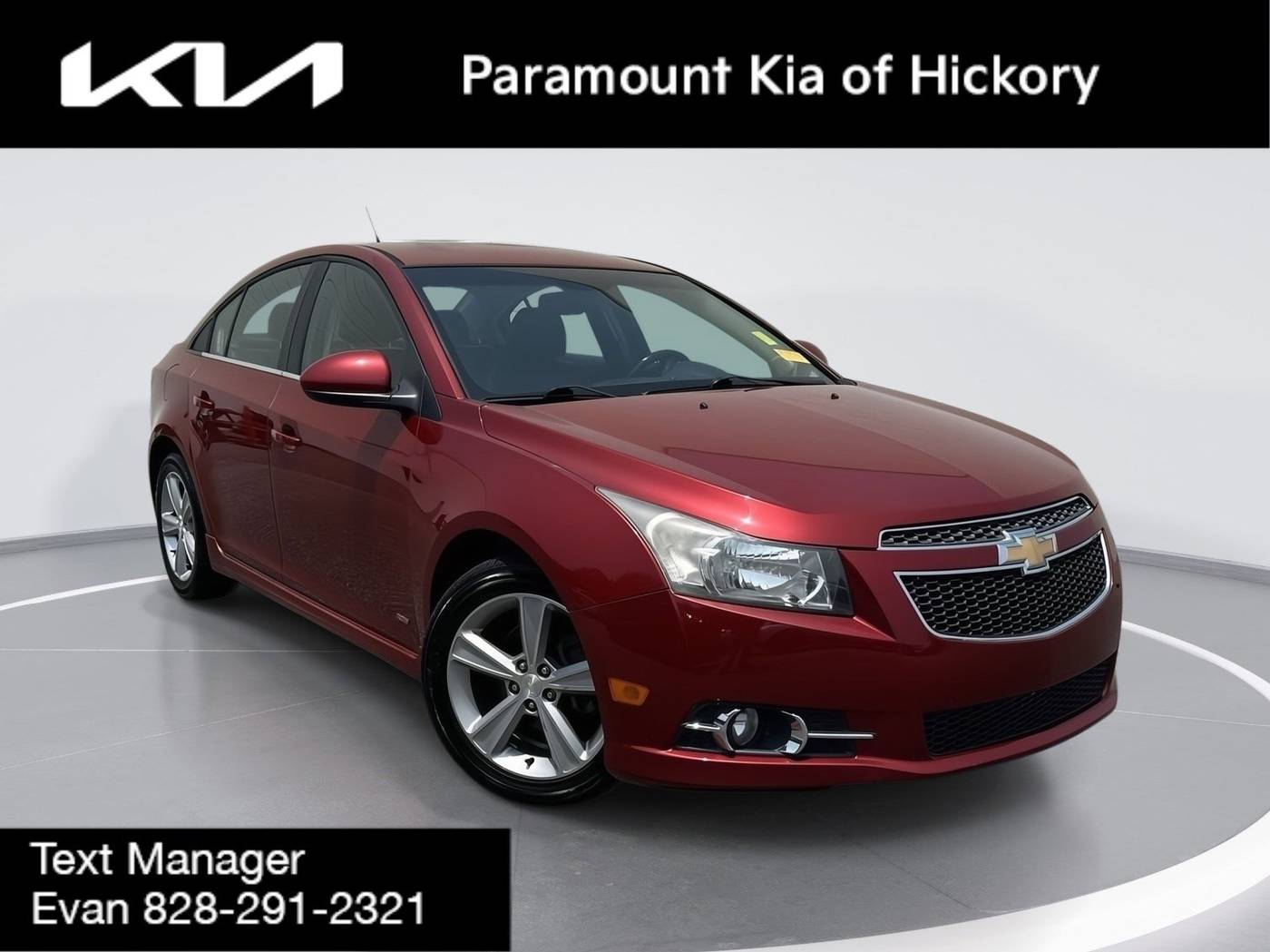 2013 Chevrolet Cruze 2LT — Sedan — 106,737 mi — Hickory, NC
