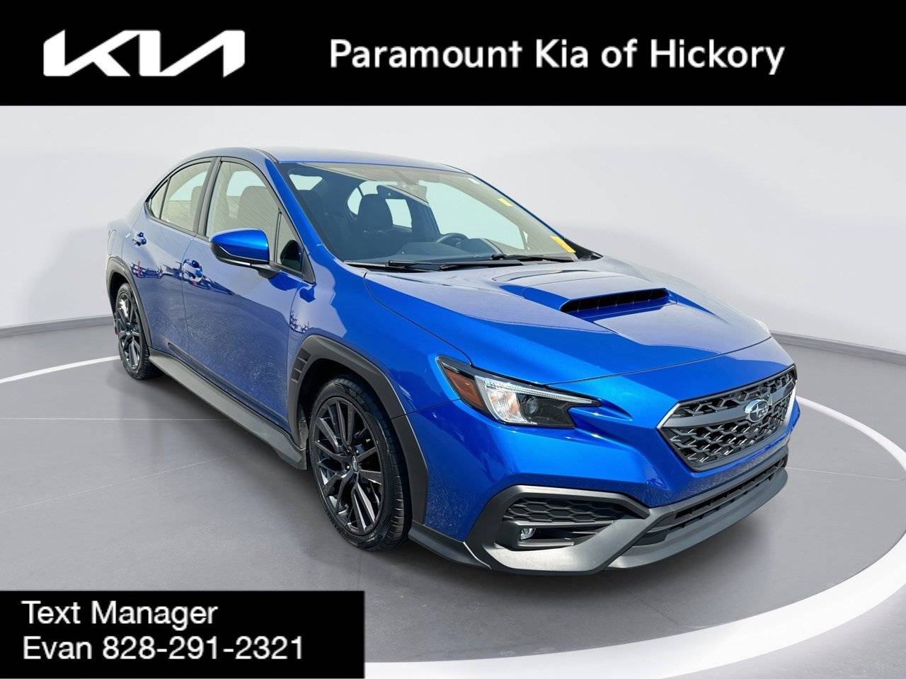 2022 Subaru WRX Premium — Sedan — 19,937 mi — Hickory, NC