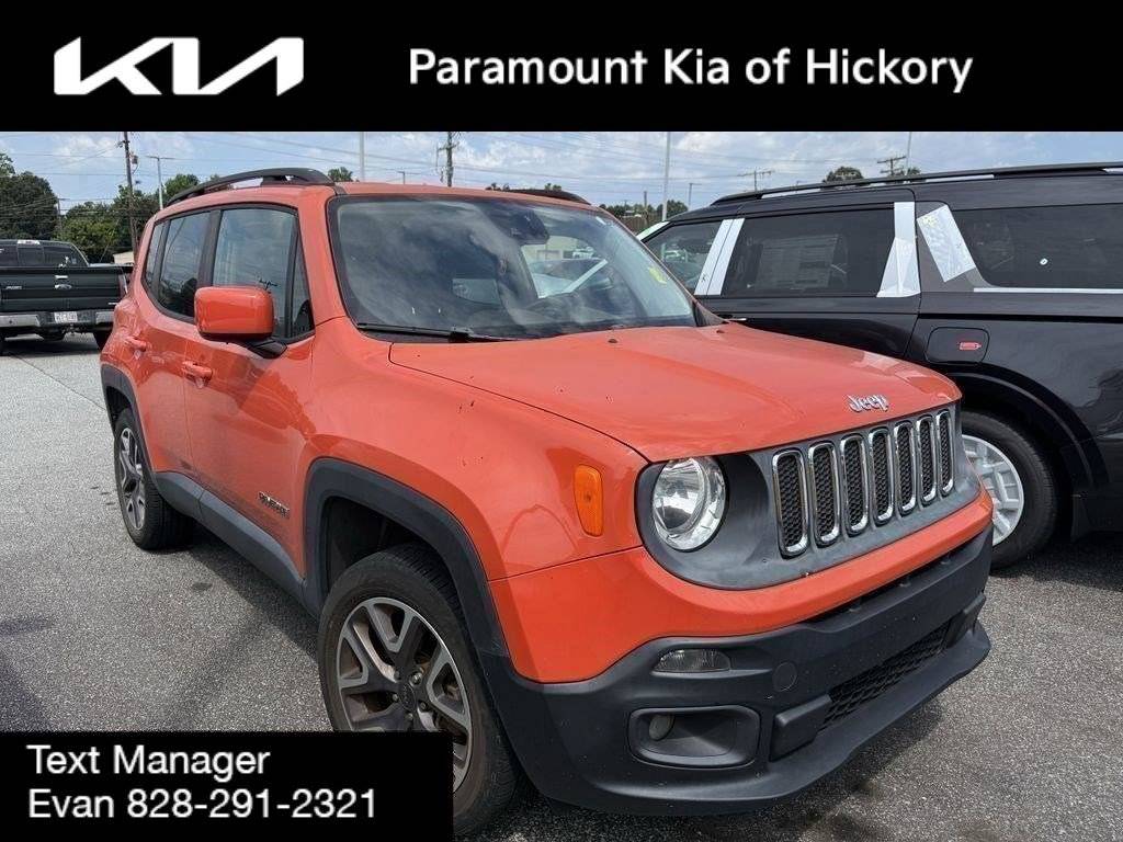 2016 Jeep Renegade Latitude — SUV — 89,062 mi — Hickory, NC