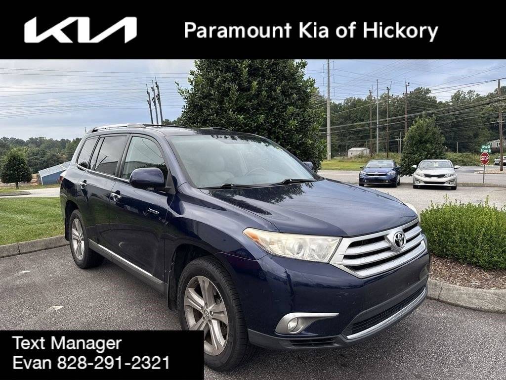 2013 Toyota Highlander Limited — SUV — 185,059 mi — Hickory, NC