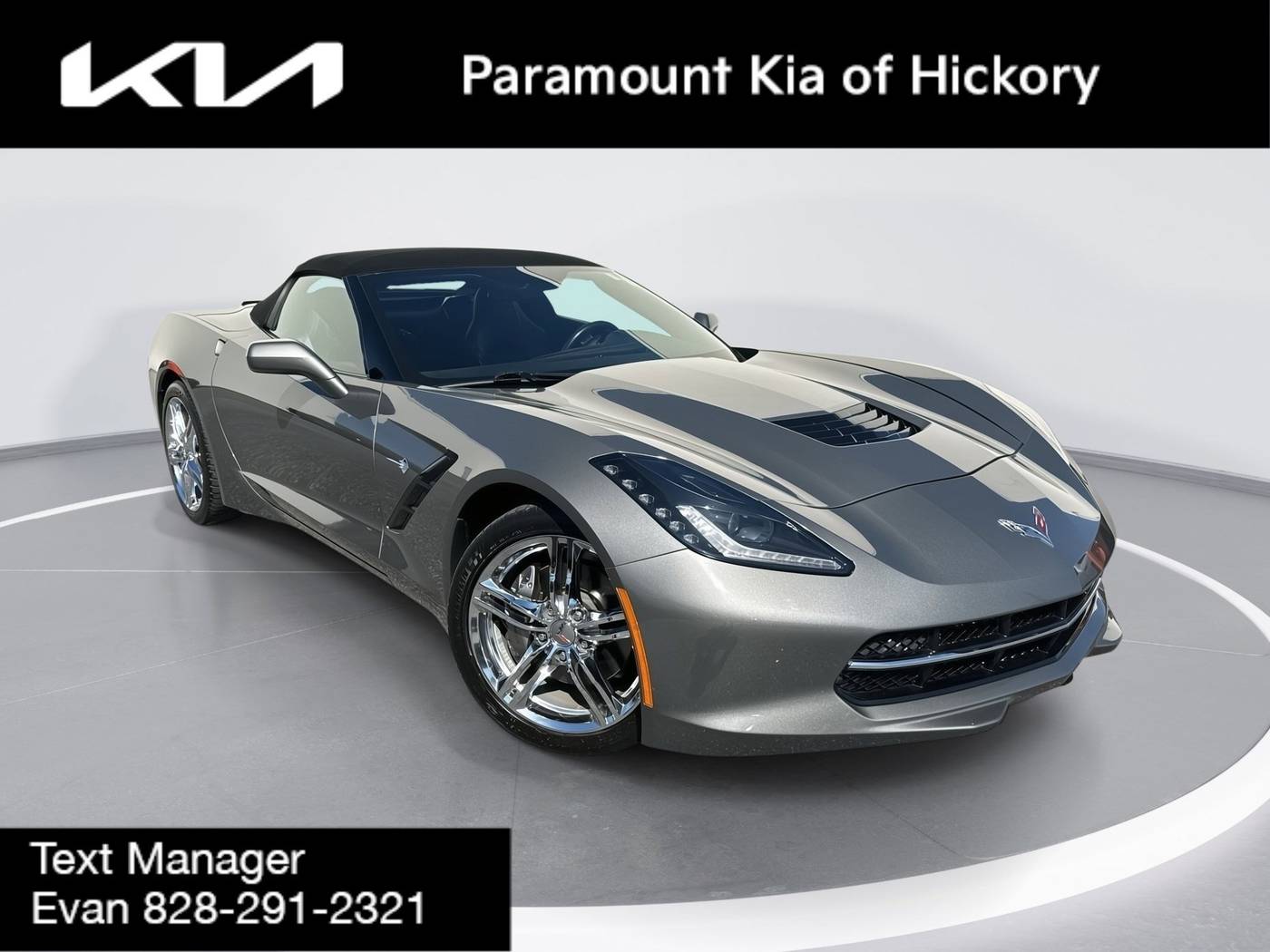 2016 Chevrolet Corvette 1LT — Convertible — 53,159 mi — Hickory, NC