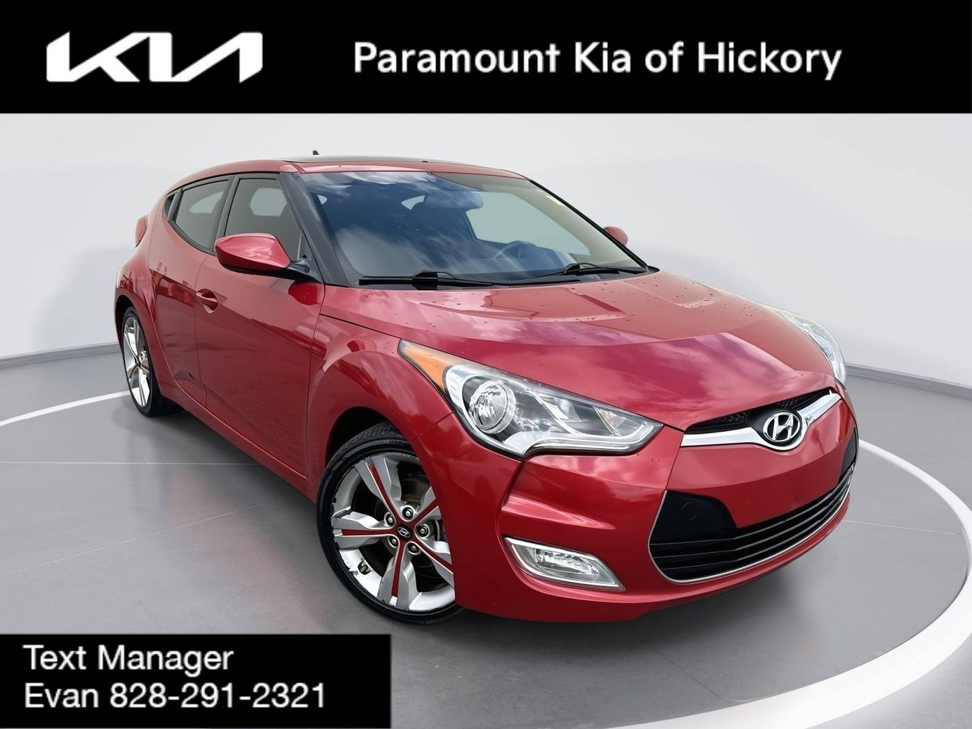2017 Hyundai Veloster Value Edition — Hatchback — 66,080 mi — Hickory, NC