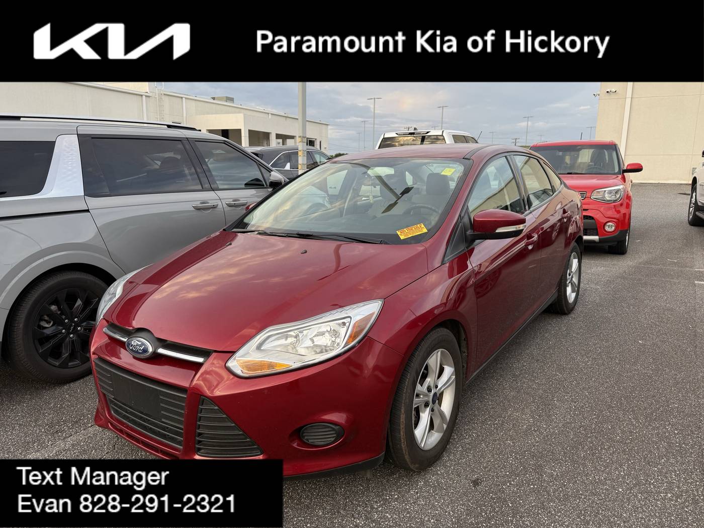 2014 Ford Focus SE — Sedan — 75,644 mi — Hickory, NC