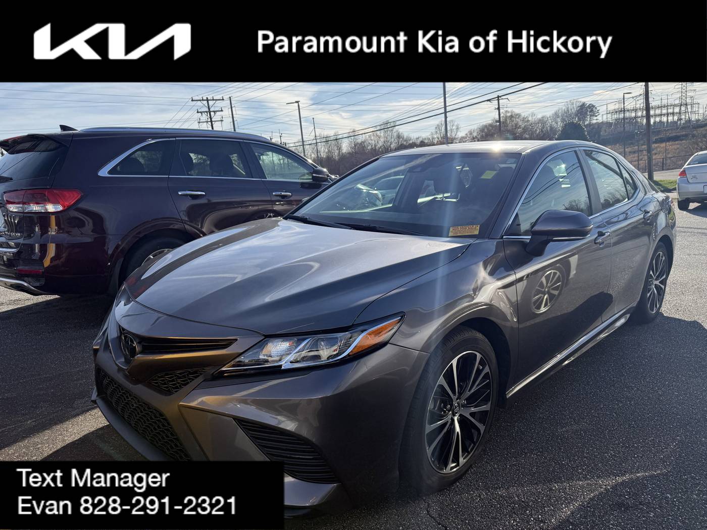 2020 Toyota Camry SE — Sedan — 36,526 mi — Hickory, NC