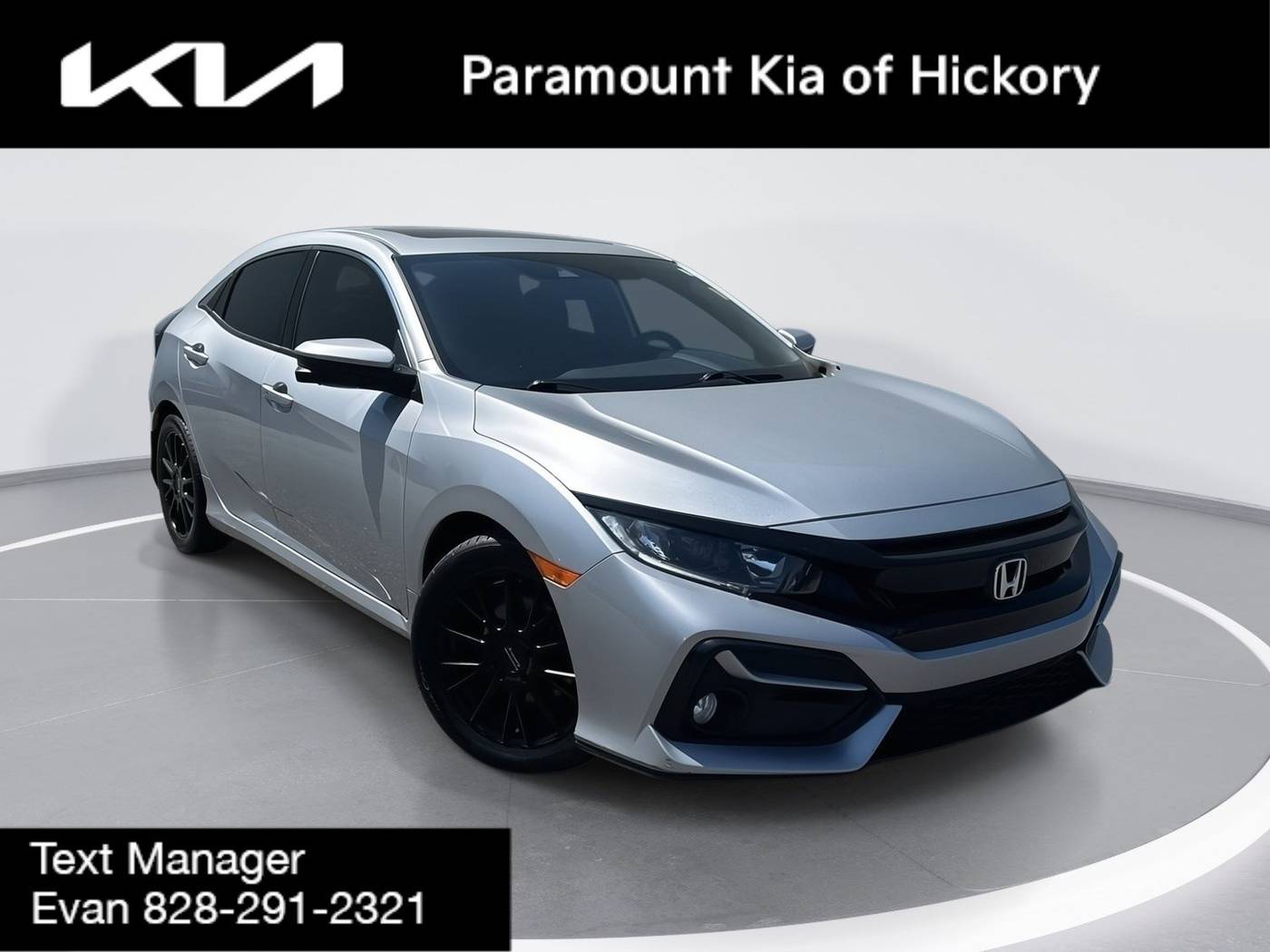 2021 Honda Civic EX — Hatchback — 57,142 mi — Hickory, NC