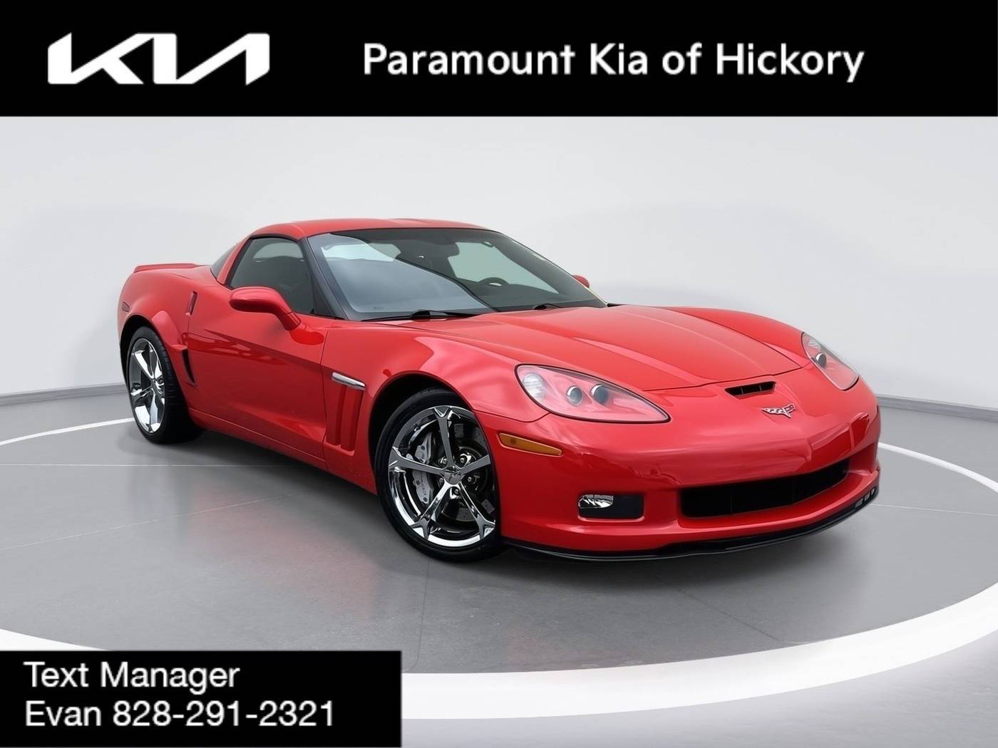 2010 Chevrolet Corvette Grand Sport 3LT — Coupe — 18,798 mi — Hickory, NC