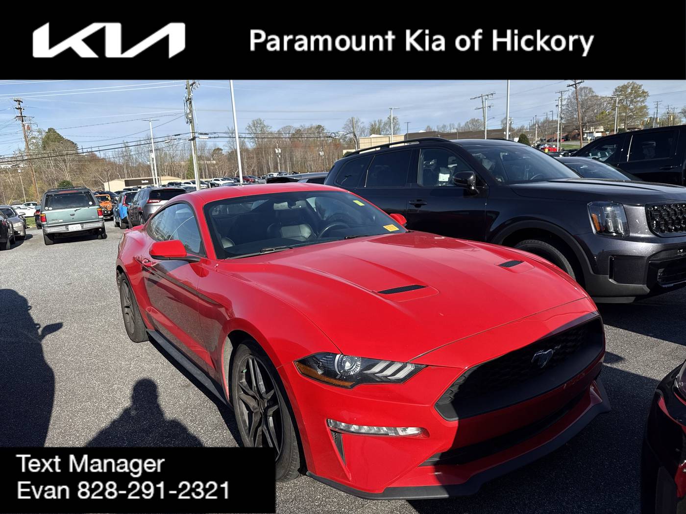 2018 Ford Mustang EcoBoost Premium — Coupe — 34,124 mi — Hickory, NC