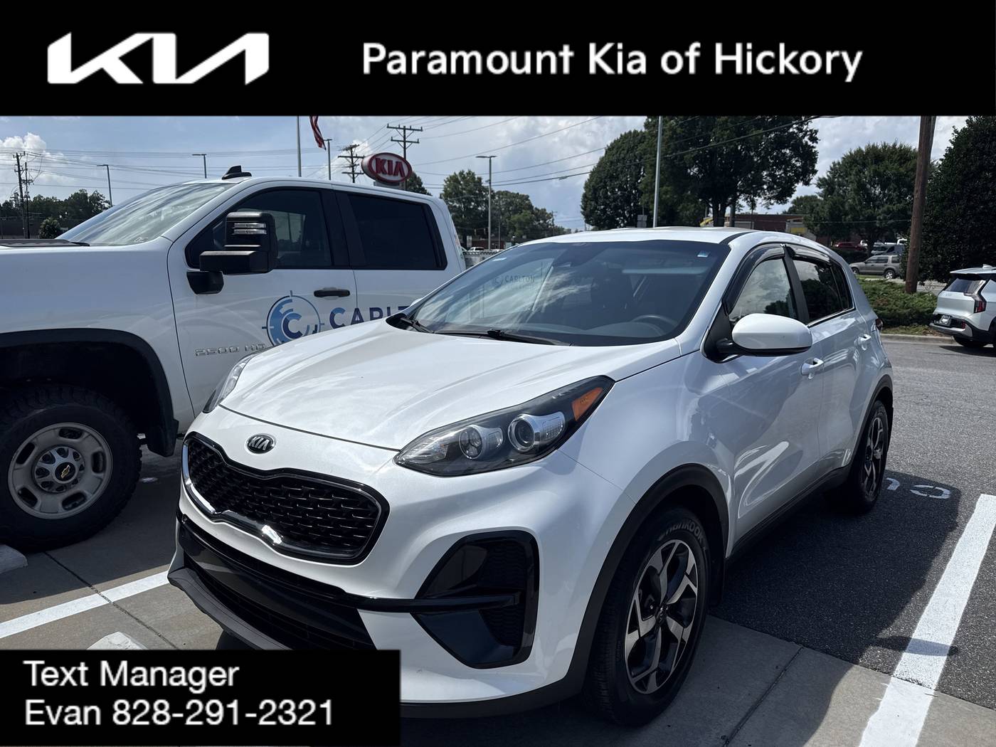 2021 Kia Sportage LX — SUV — 85,201 mi — Hickory, NC