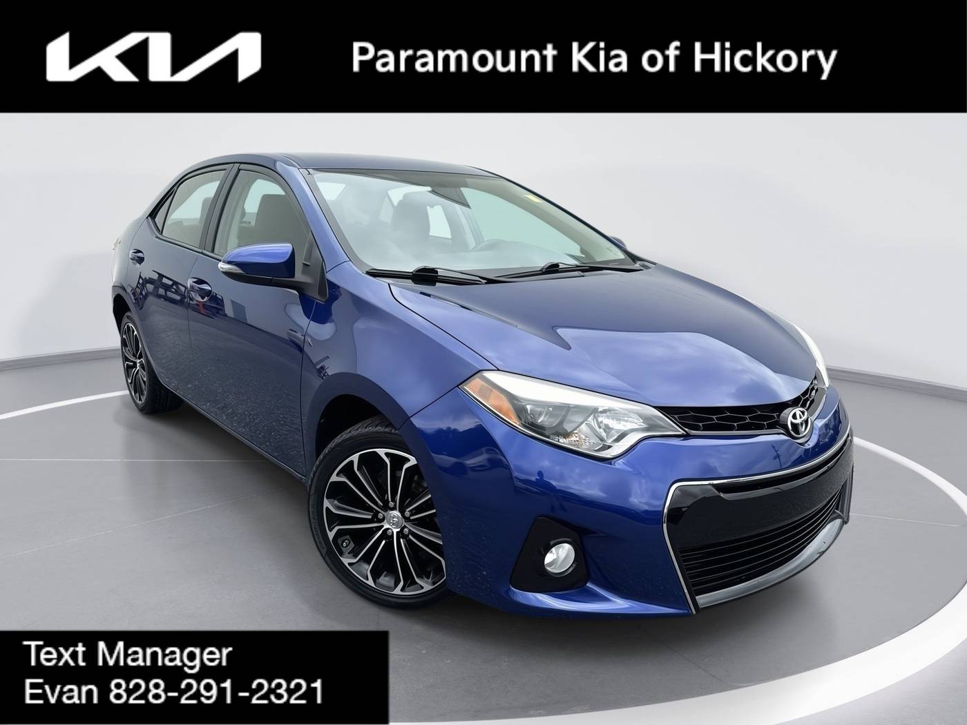 2016 Toyota Corolla S Plus — Sedan — 128,409 mi — Hickory, NC