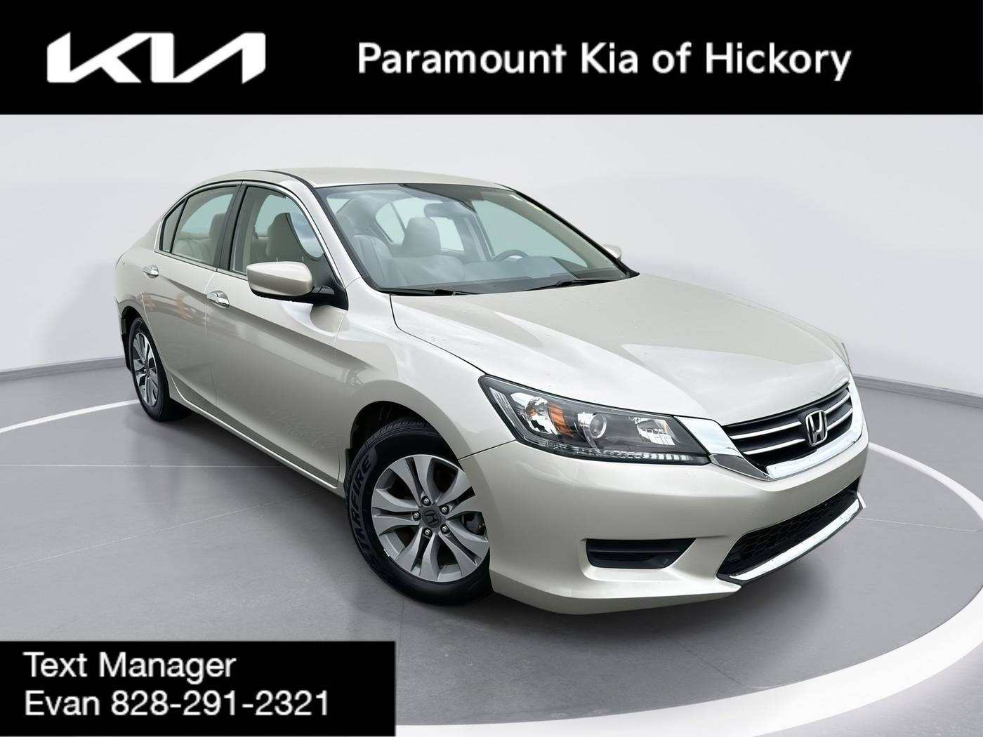 2013 Honda Accord LX — Sedan — 44,970 mi — Hickory, NC