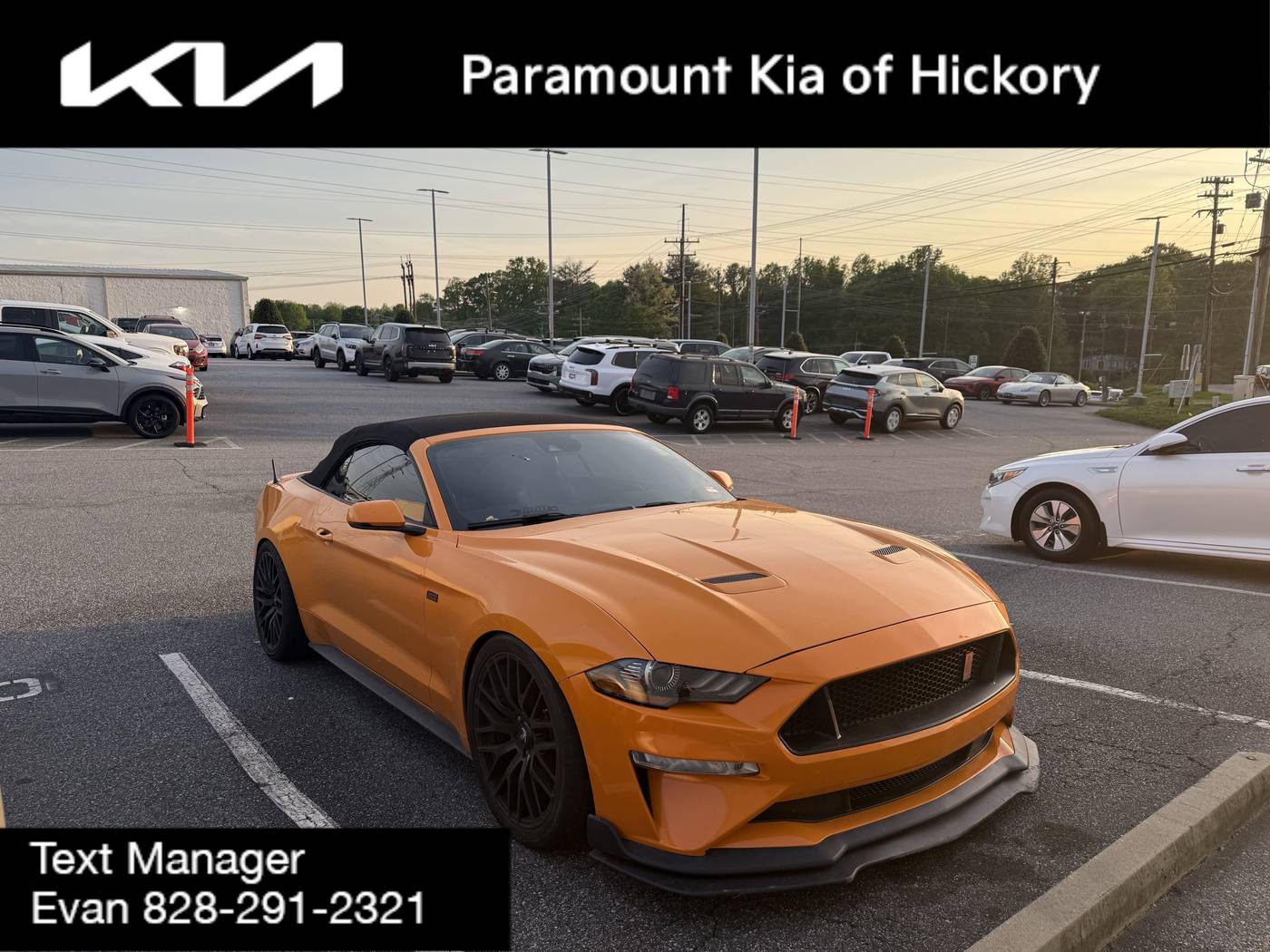 2019 Ford Mustang EcoBoost Premium — Convertible — 95,943 mi — Hickory, NC