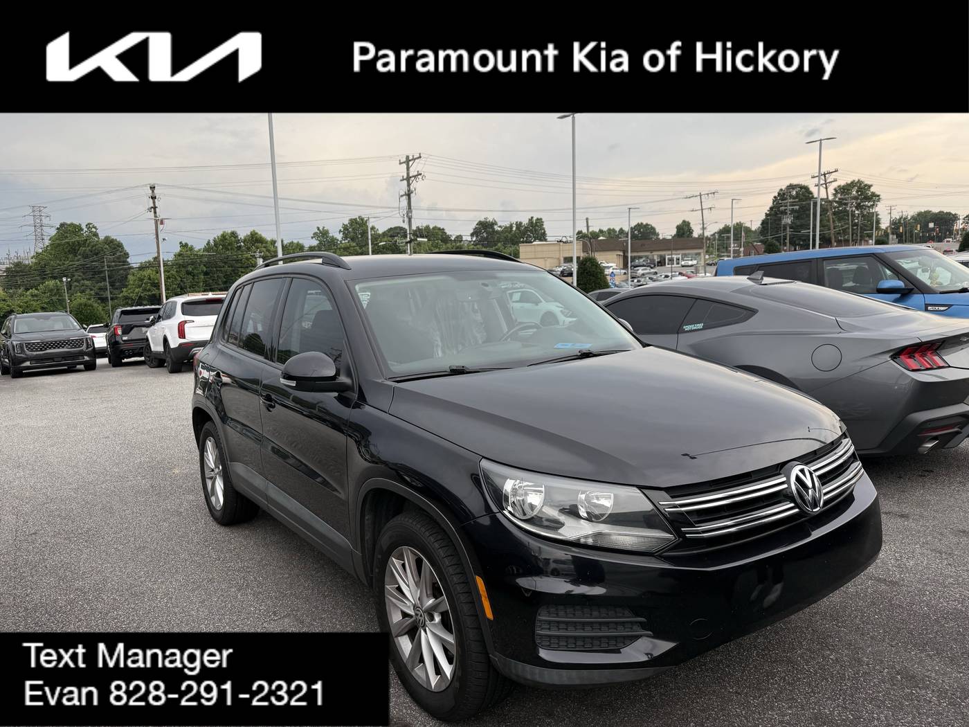 2017 Volkswagen Tiguan S — SUV — 128,511 mi — Hickory, NC