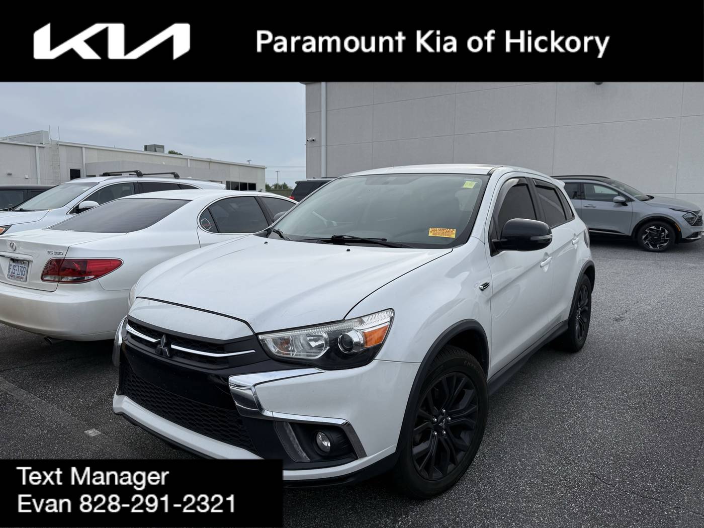 2019 Mitsubishi Outlander Sport ES — SUV — 92,354 mi — Hickory, NC