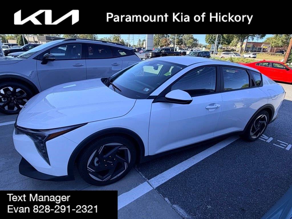 2025 Kia K4 EX — Sedan — 3,228 mi — Hickory, NC