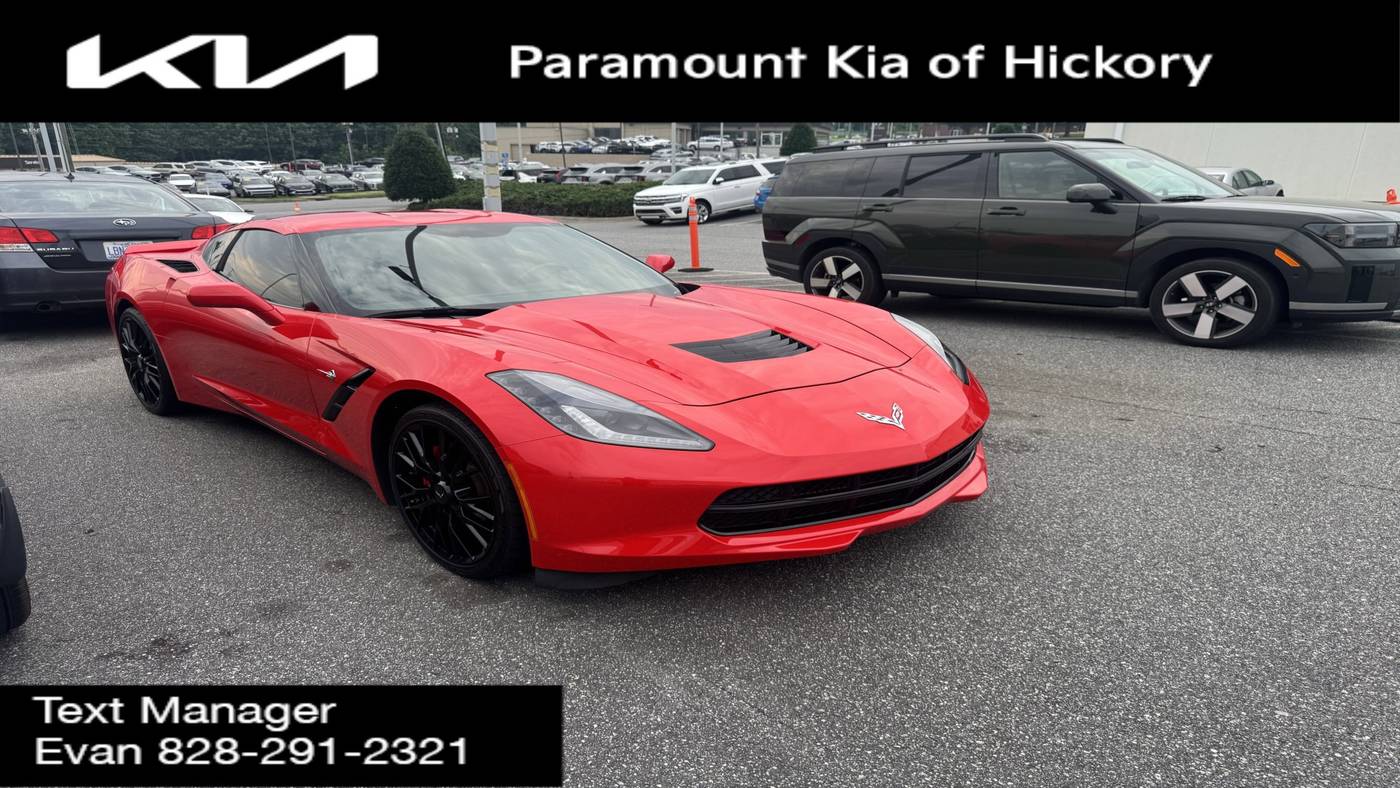 2015 Chevrolet Corvette 1LT — Coupe — 57,438 mi — Hickory, NC